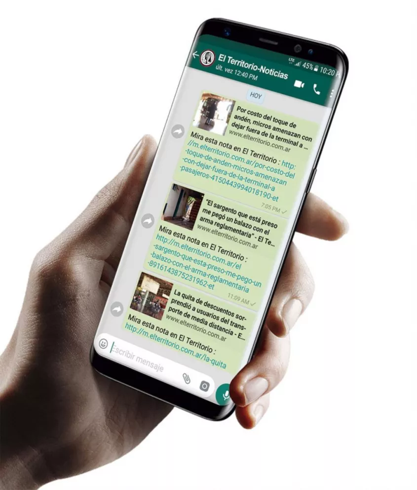 El Territorio lanza un grupo de noticias para usuarios de WhatsApp