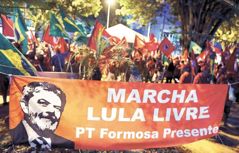 Las marchas a favor de Lula durarán cinco días y serán protagonizadas por más de 6.000 personas.
