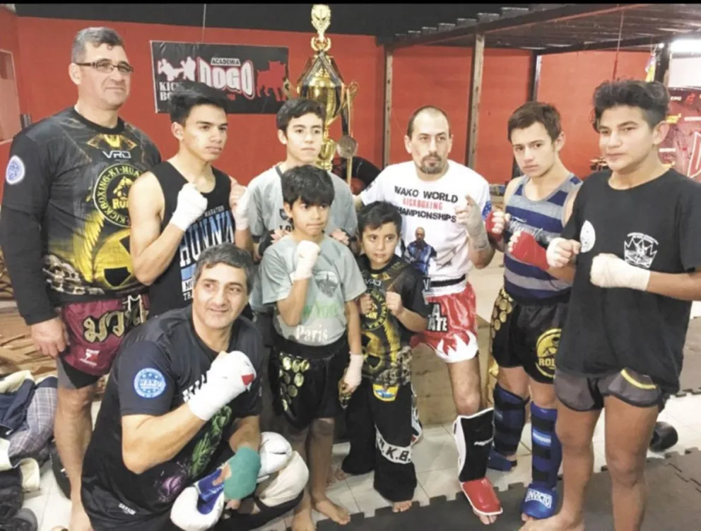 El kick boxing contó con  una visita de lujo en Misiones