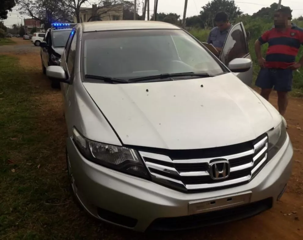 Secuestraron en Posadas un lujoso auto robado en Brasil utilizado para el narcotráfico