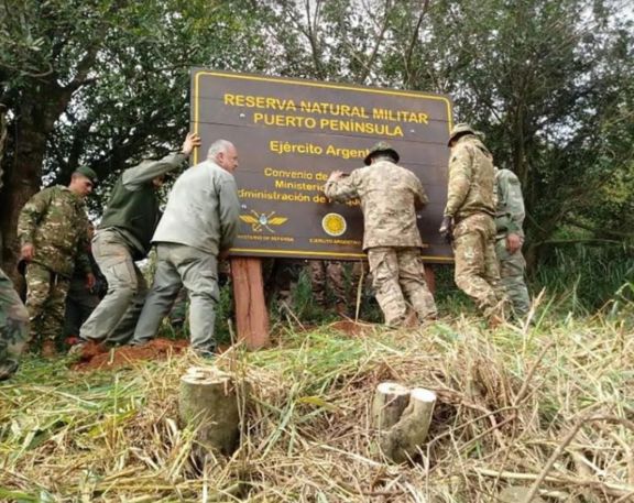 Iguazú: Guardaparques y el Ejército destruyeron campamentos de cazadores furtivos Iguazú: Guardaparques y el Ejército destruyeron campamentos de cazadores furtivos