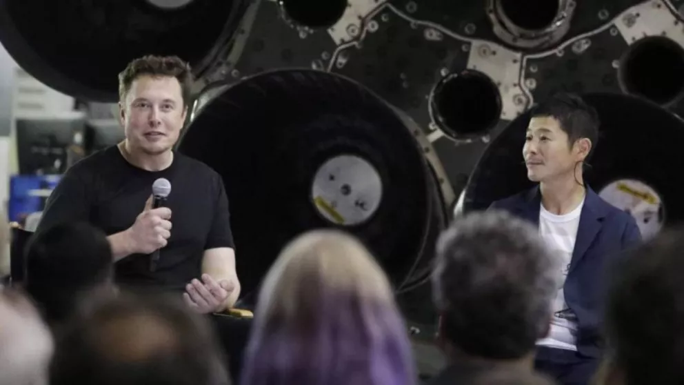 SpaceX llevará a la Luna a un multimillonario japonés 