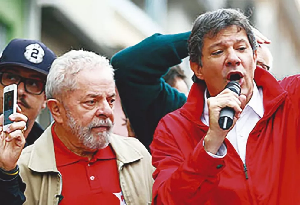 Lula se bajó de las elecciones y Haddad será el candidato del PT