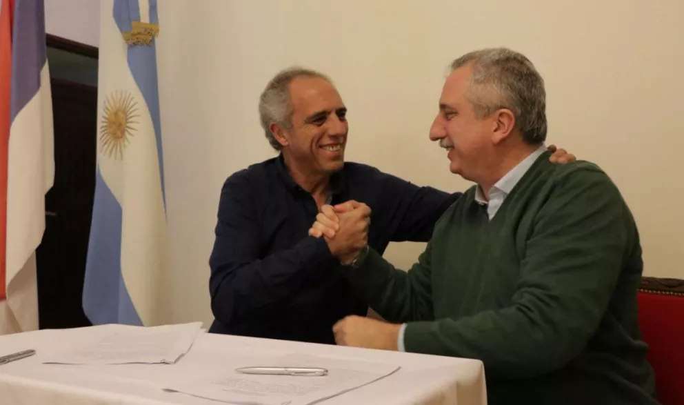 El gobernador Passalacqua firmó convenio con Nación para compensar deuda histórica
