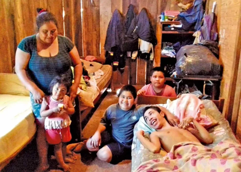 Familia con chicos discapacitados vive en extrema pobreza | El Territorio