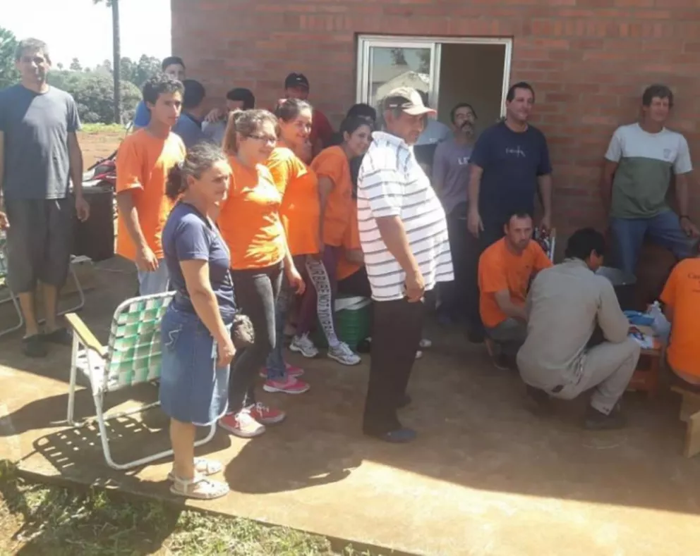 San Pedro: La Casa de la Familia Yerbatera se trasladó al predio de la Mandioquera