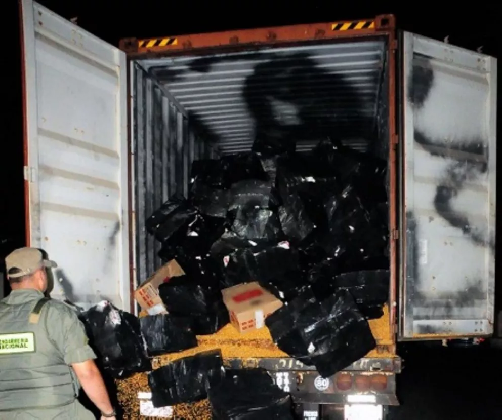 Golpe al contrabando en Misiones: decomisan 41.000 atados de cigarrillos ilegales 