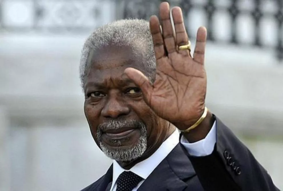 Muere a los 80 años de edad el ex secretario general de la ONU Kofi Annan 