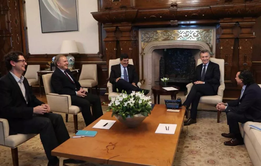 Referentes de la Came se reunieron con Mauricio Macri y Dante Sica.