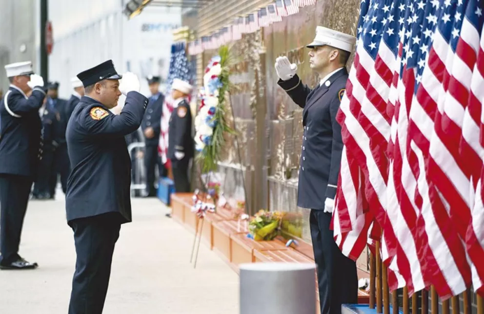 Recordaron a las víctimas de los atentados del 11 de septiembre         
