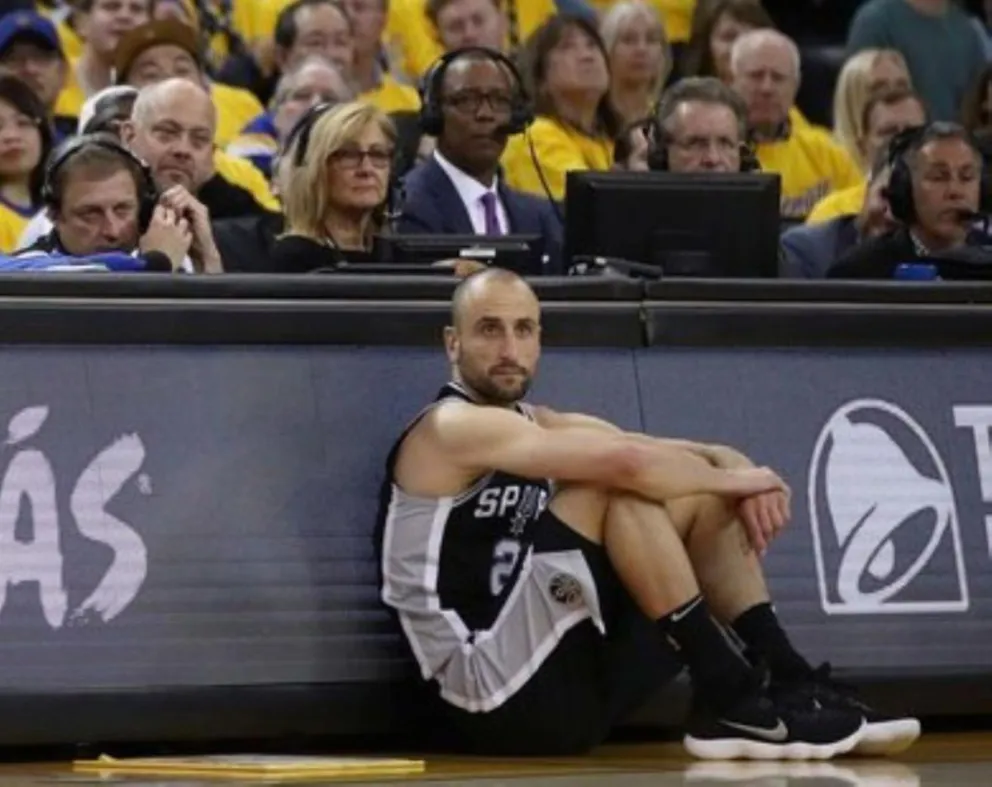 Los Spurs homenajearon a Manu Ginóbili con un emocionante video 