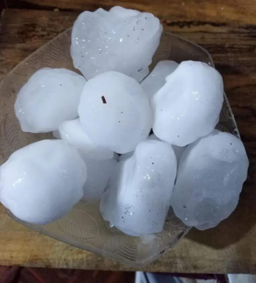 Granizó en Posadas, Garupá y Candelaria