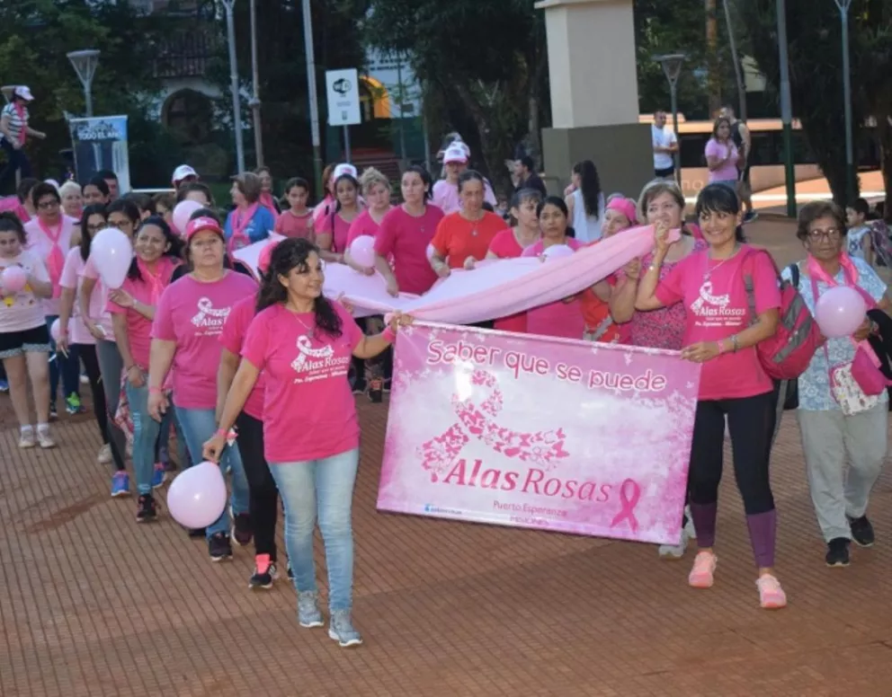 Iguazú lucha contra el cáncer de mama