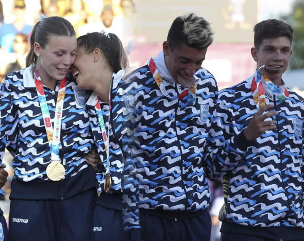 En una semana, Argentina consiguió más medallas que en los últimos Juegos de la Juventud