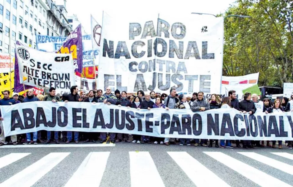 Los integrantes de la Confederación General del Trabajo auguran un alto acatamiento a la protesta del martes 25.