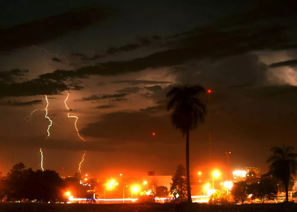 Alerta por tormentas intensas en el sur de Misiones