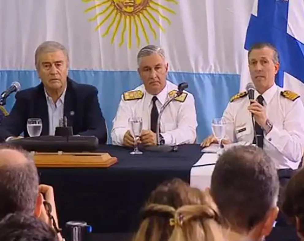 Aguad tras el hallazgo del ARA San Juan: "No tenemos medios para reflotar al submarino"