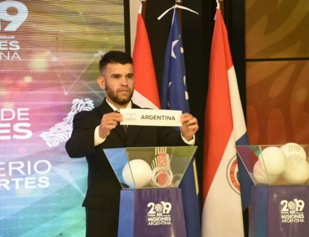 Se sorteó el Mundial de Futsal que se disputará en Misiones 