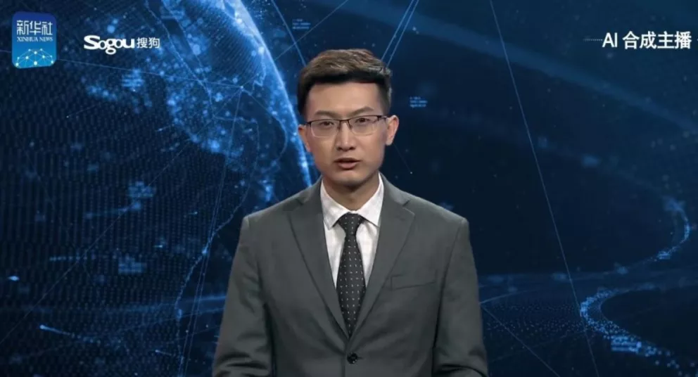 Comenzó el futuro: este presentador de TV es generado por una inteligencia artificial 