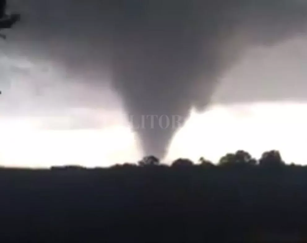 Un tornado azotó el norte de Santa Fe