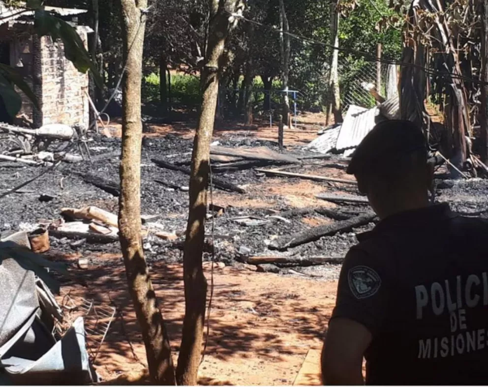 Un hombre falleció durante el incendio de una vivienda en Eldorado