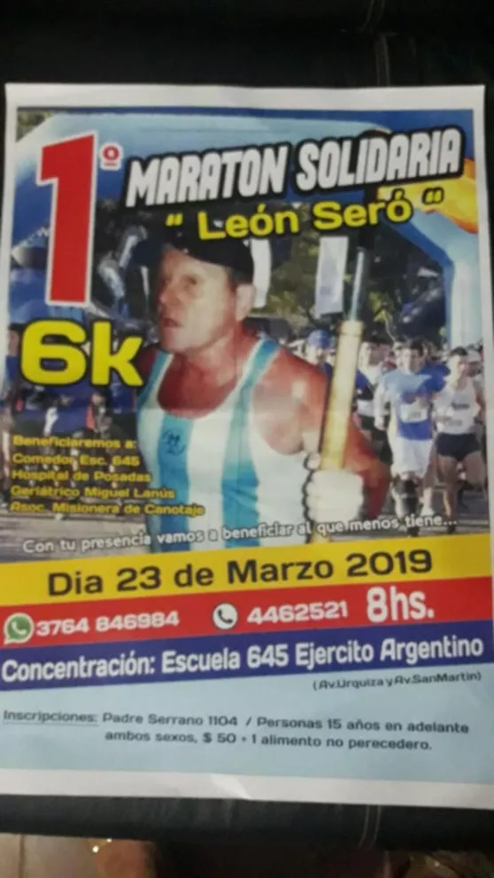 Hoy se realizará la 1ª maratón solidaria León Seró 