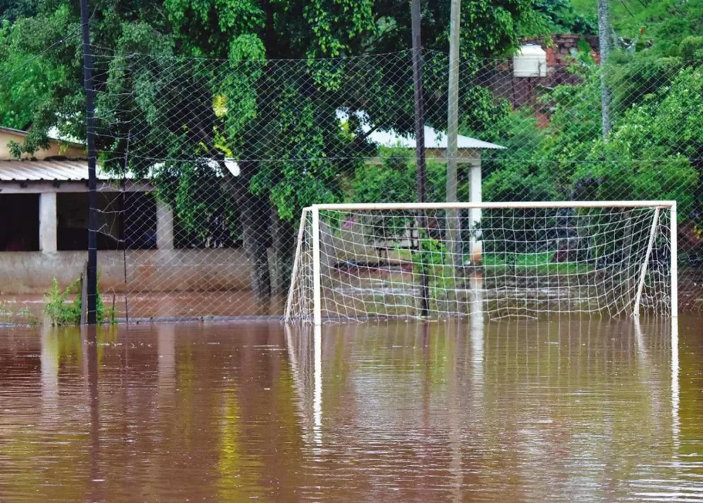 Las últimas lluvias registradas en Misiones dejaron inundaciones en distintas localidades.