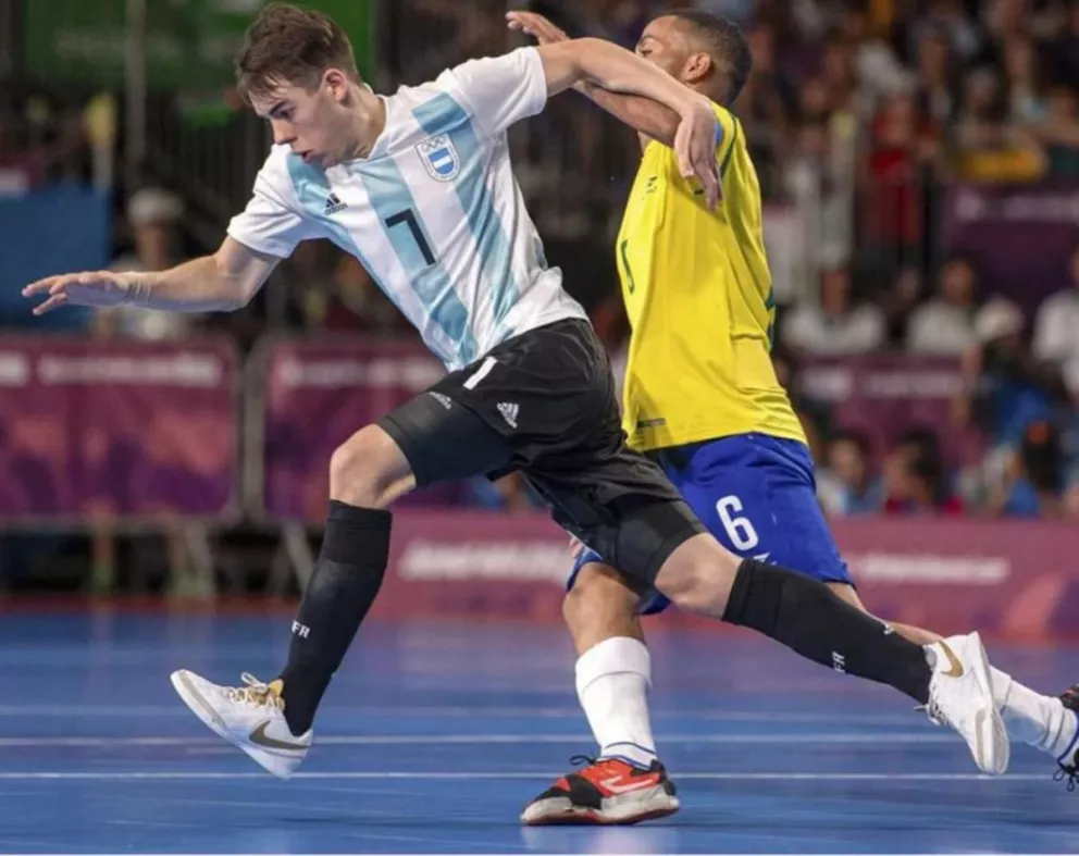El futsal argentino no pudo con Brasil y buscará la medalla de bronce contra Egipto