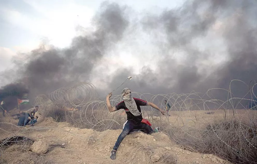 Se mantienen las protestas en la frontera de Gaza