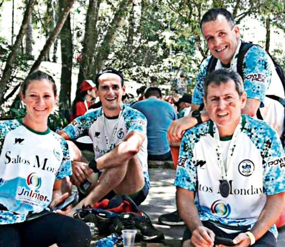 El equipo Iguazú Corre se viene preparando desde hace un año.