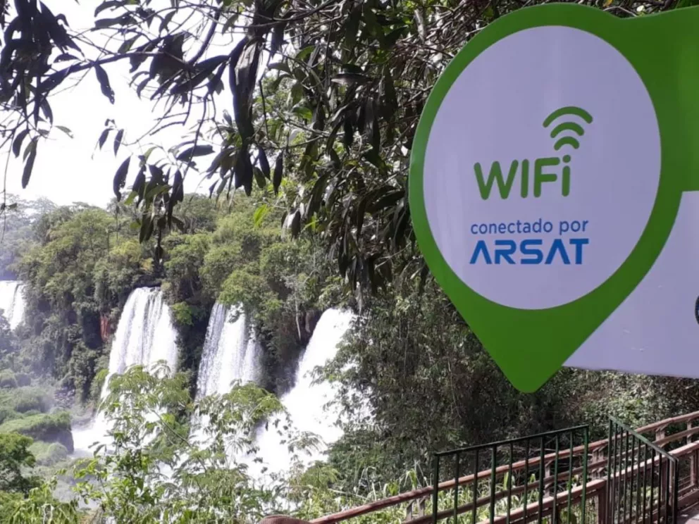 Cataratas tiene wifi libre en puntos estratégicos