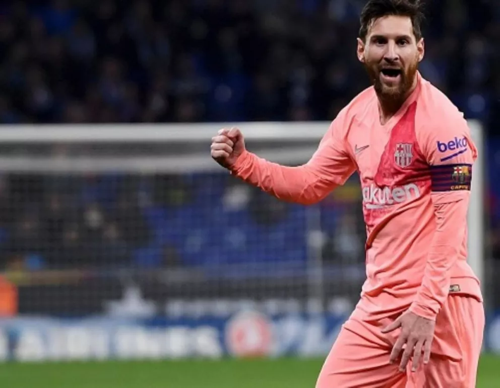 Messi metió dos golazos y Barcelona se floreó ante Español 