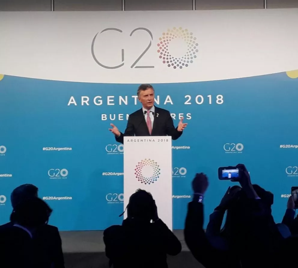 El Territorio en el G20: Macri resumió ante la prensa los puntos del documento final