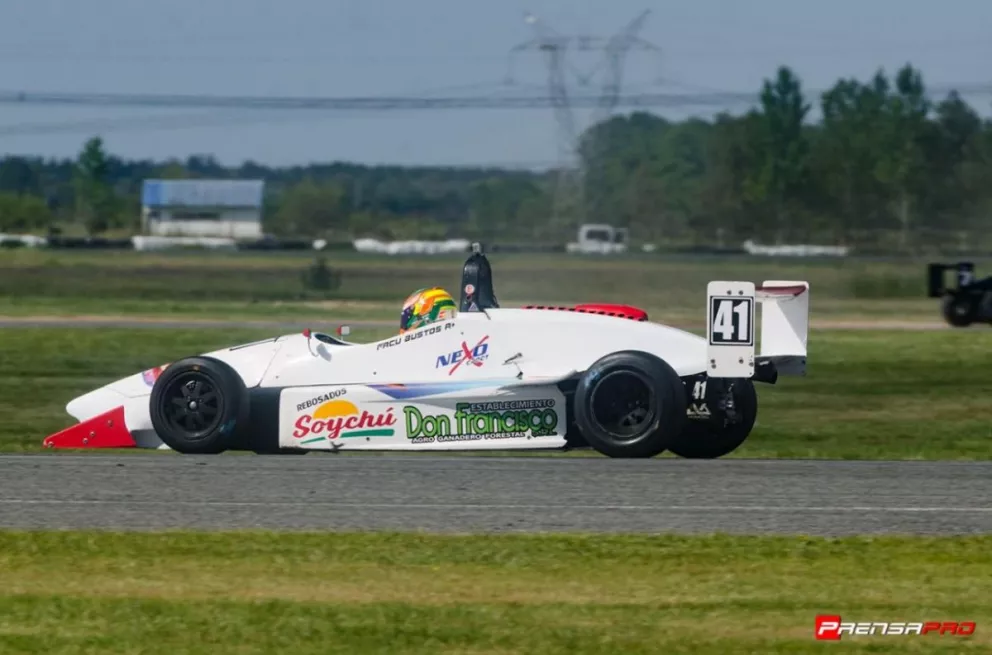 Facundo Bustos fue décimo en la segunda final de la Fórmula Metropolitana