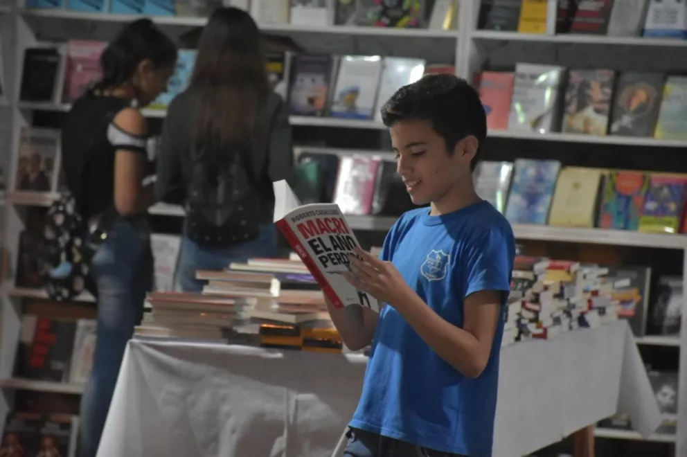 Los estudiantes tuvieron su lugar en la Feria del Libro de Eldorado