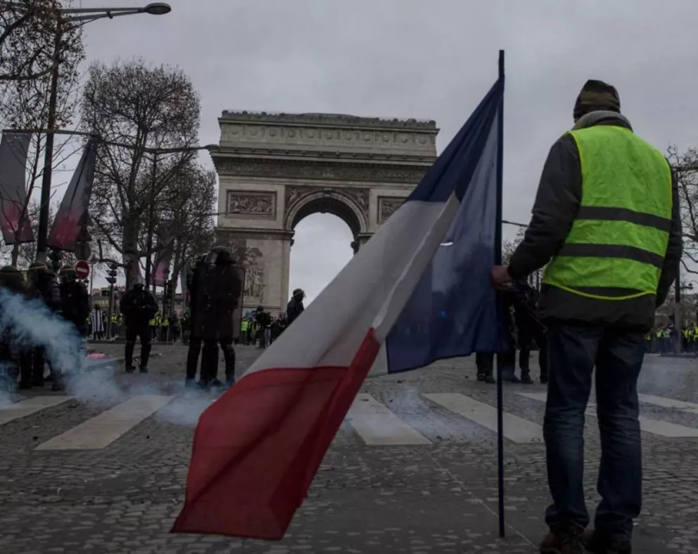 Nueva jornada de protestas de los ‘chalecos amarillos’ en Paris 