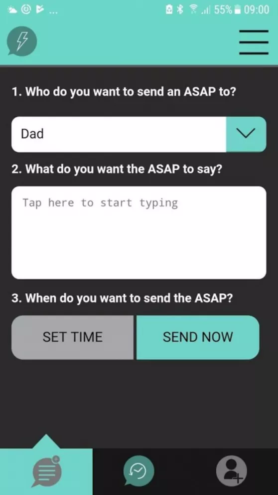 Inventó una app que obliga a su hijo a que le llame cuando no responde los mensajes