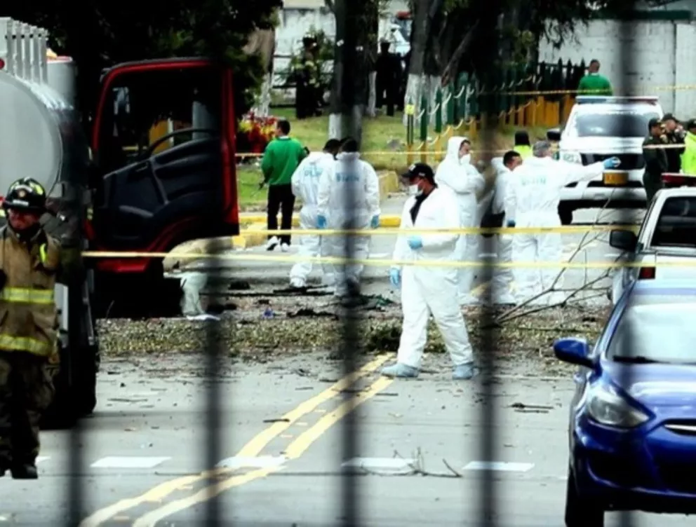 Se duplica la cantidad de muertos por el atentado en Bogotá 