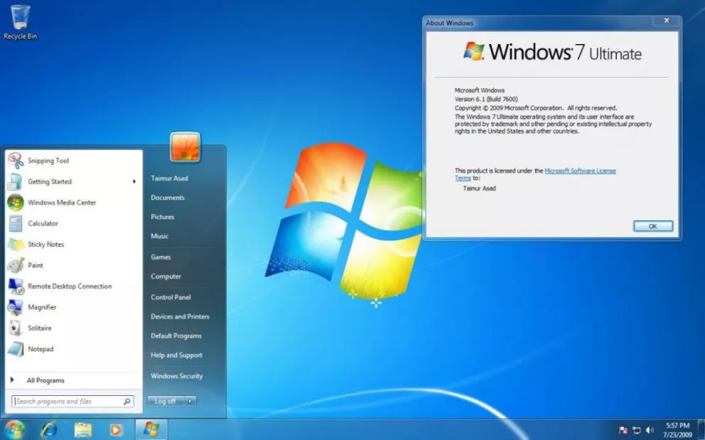 Microsoft cerrará Windows 7 y aún hay millones de personas que lo tienen