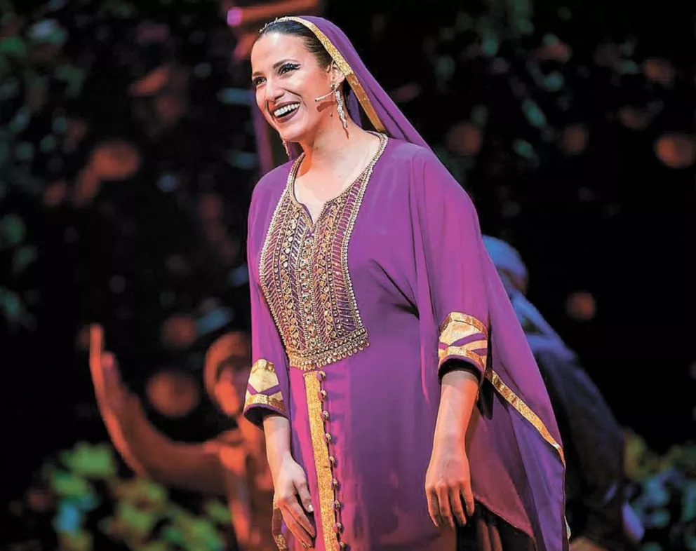 En ‘Aladin’, Diana interpreta al personaje de Abba.