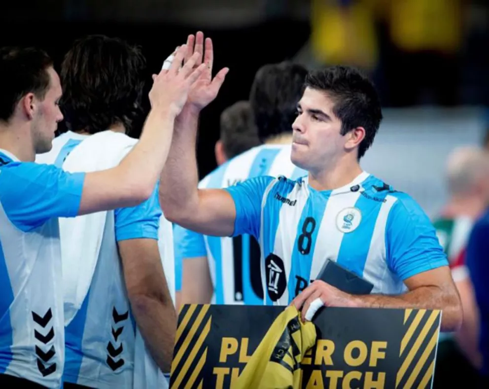 Argentina empató en el debut del Mundial de handball