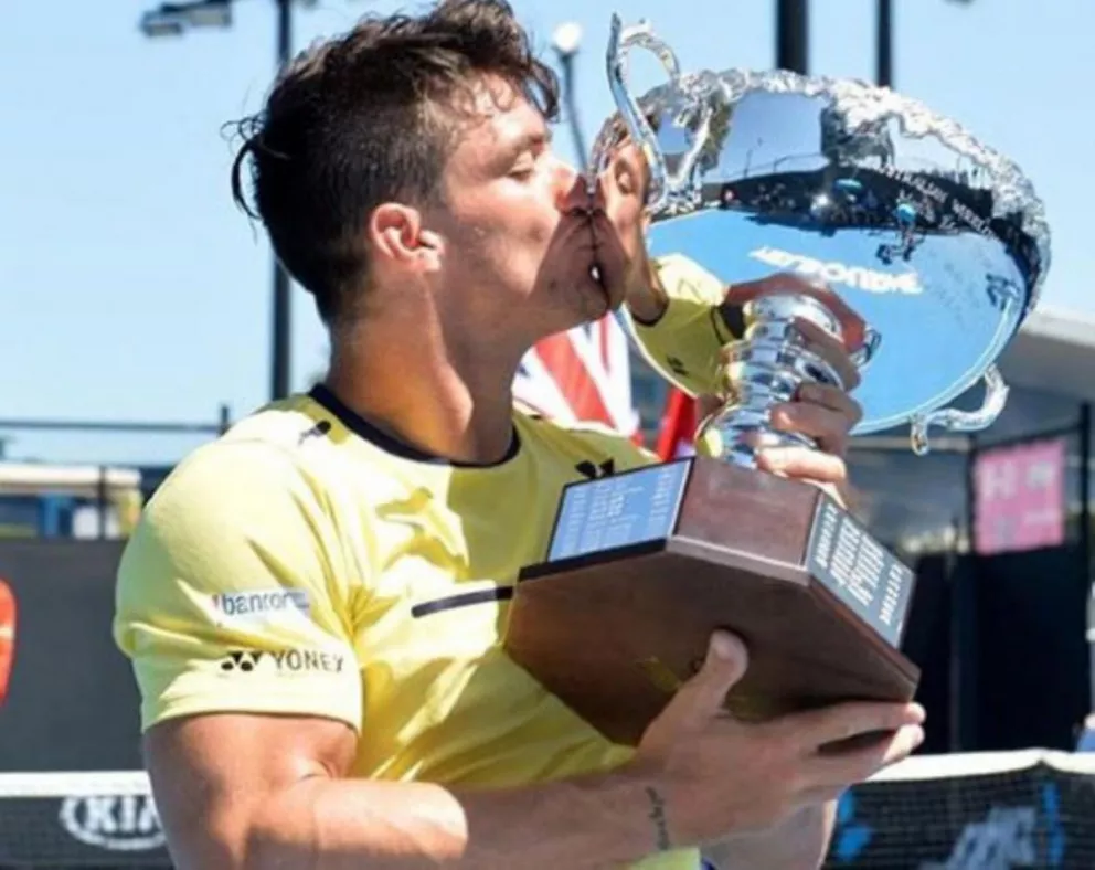 Abierto de Australia: Gustavo Fernández se consagró campeón en tenis adaptado