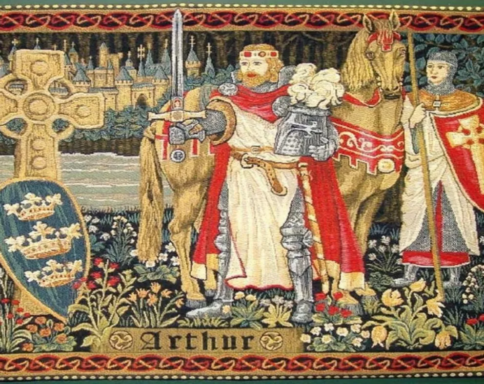 Descubrieron siete pergaminos medievales que cambian la leyenda del Rey Arturo