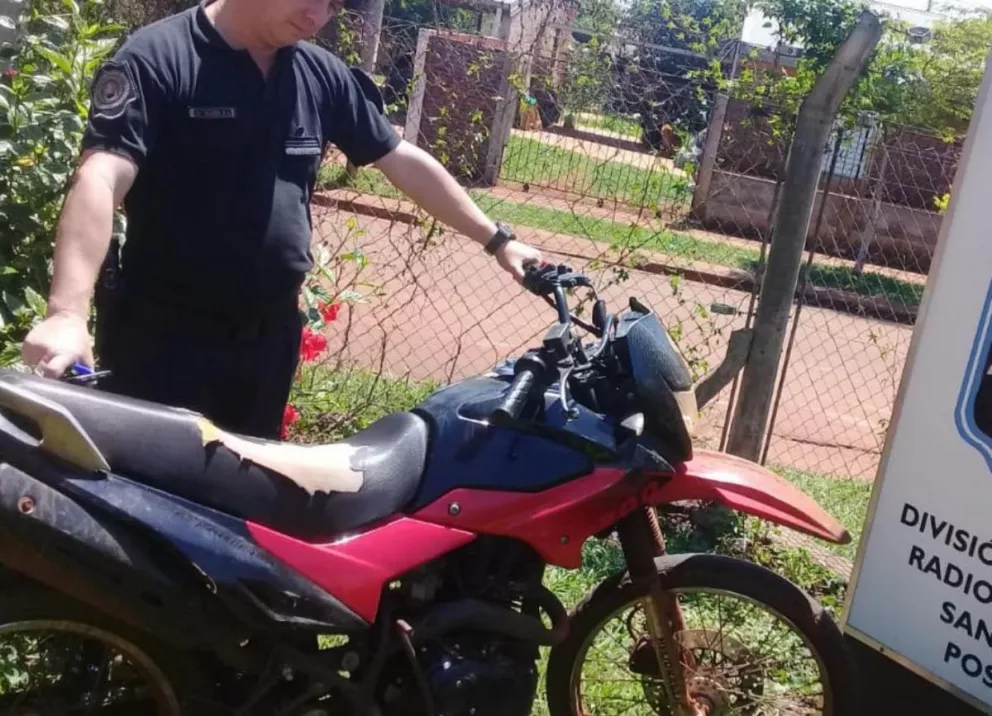 Posadas: Tiene 14 años quiso robar una moto y agredir a los policías 
