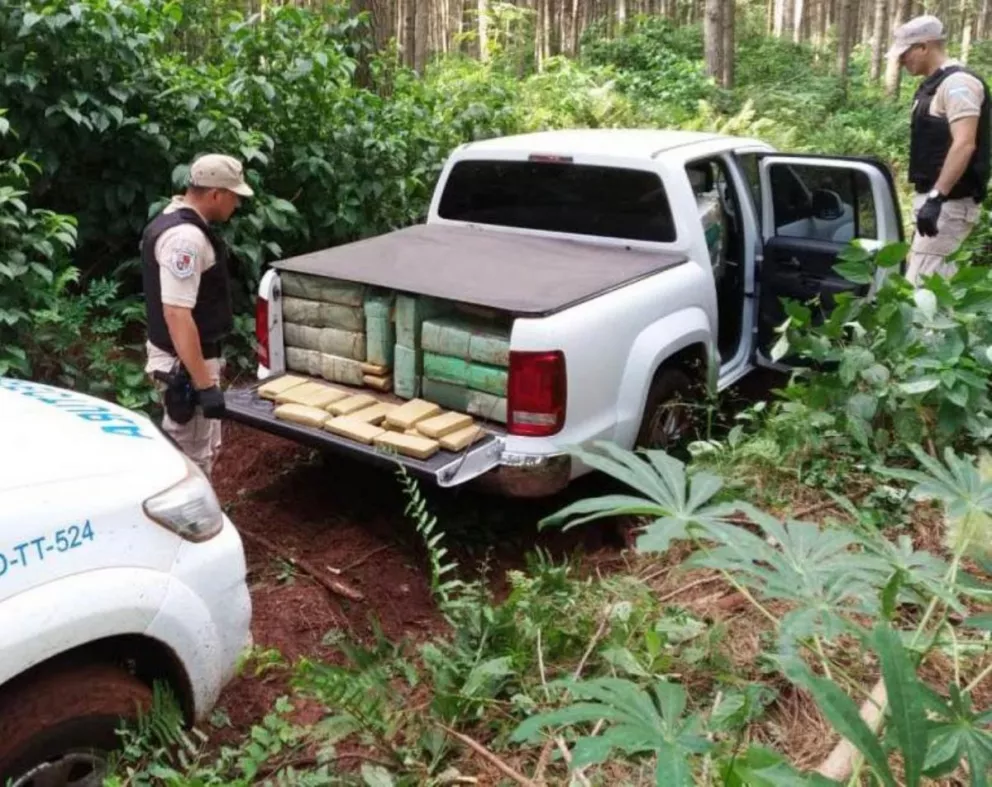 Prefectura secuestró más de 1.200 kilos de marihuana en Puerto Rico