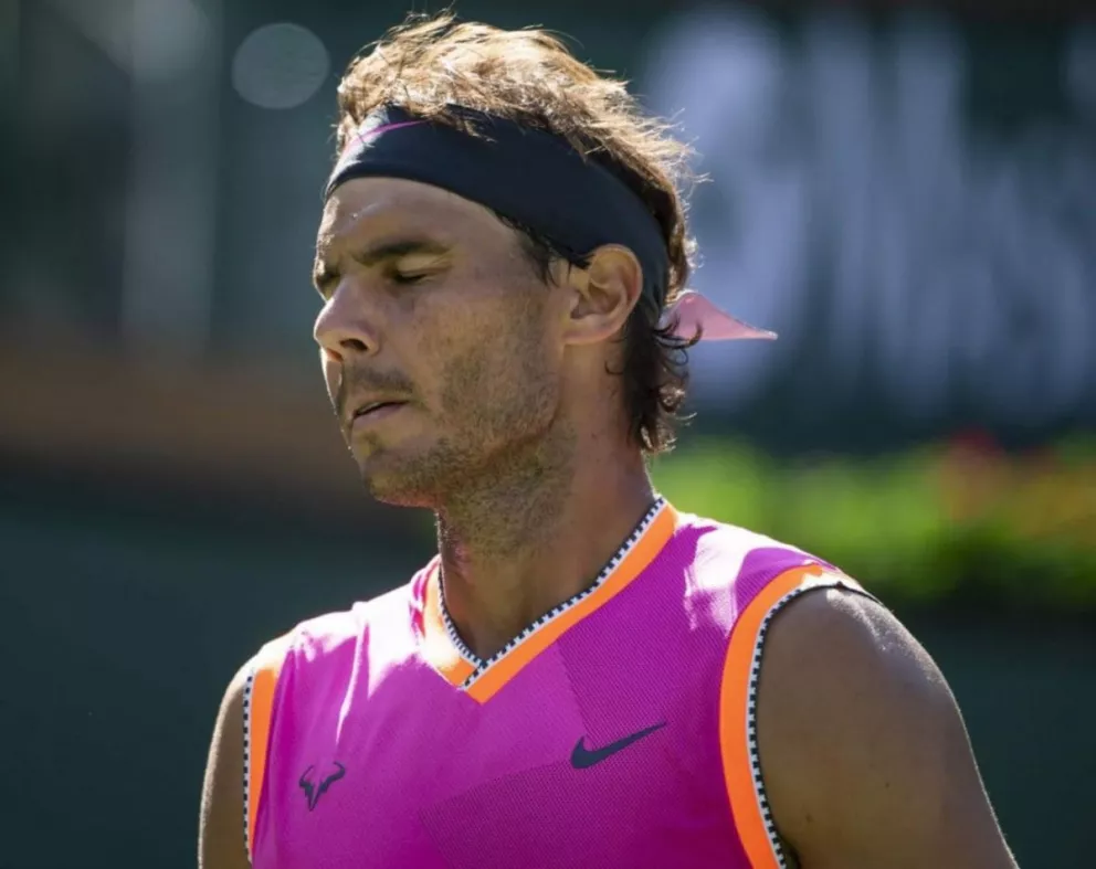 Nadal se retiró por lesión de Indian Wells y no jugará con Federer