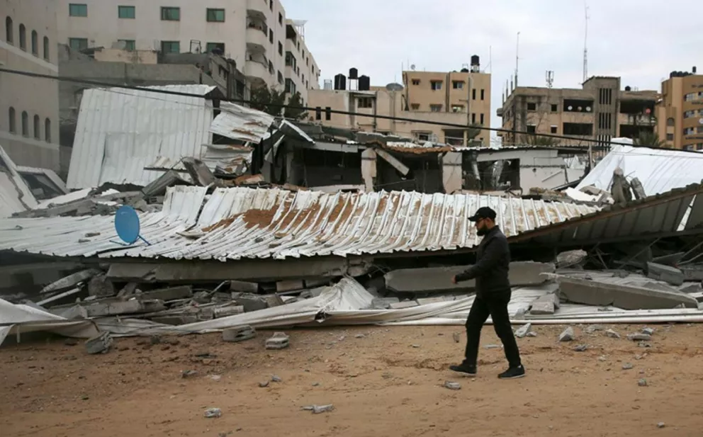 Cazas israelíes atacaron en Gaza   