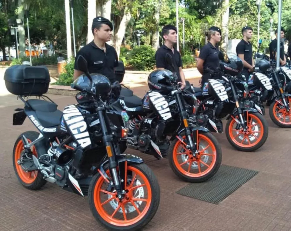 La Unidad Regional III recibió 10 nuevas motos para patrullajes 