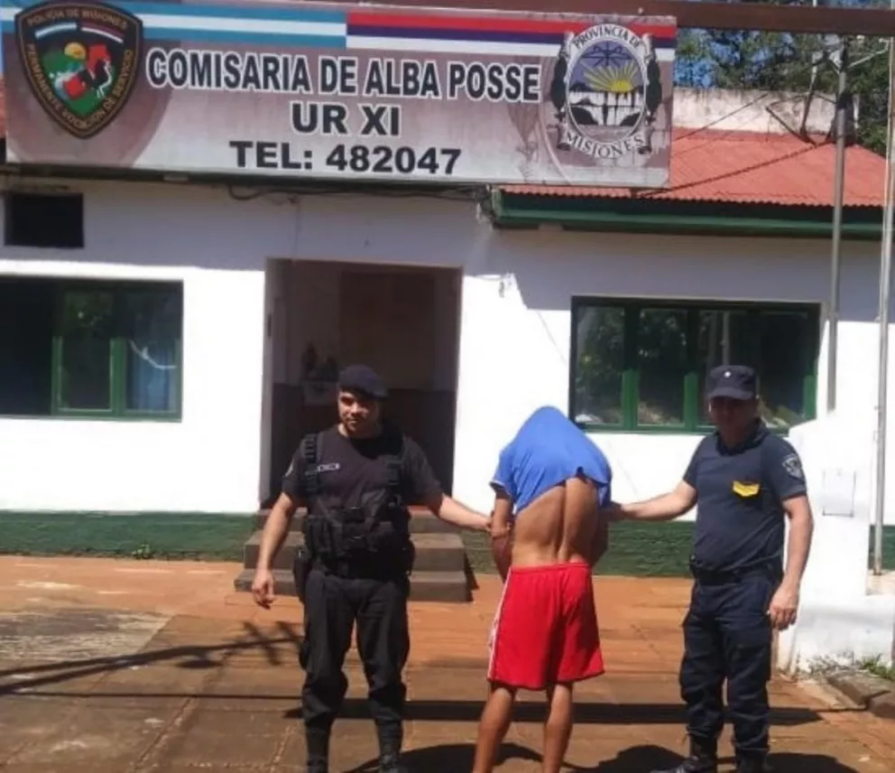 Dos hombres fueron detenidos por violencia de género en Alba Posse