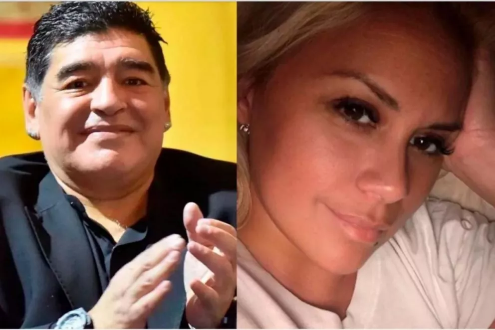 Verónica Ojeda estaría embarazada de Diego Maradona